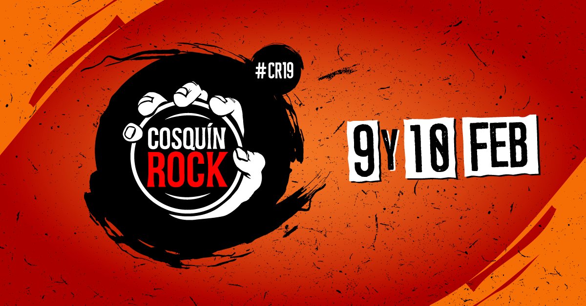 RadioCalibre's tweet photo. ¡Se viene @Cosquin_Rock edición número 19! 
- 9 y 10 de Febrero - 
Pronto novedades con toda la grilla de tus artistas favoritos. 

#CR19 

@jacomunicacion https://t.co/8IizmFQRaL