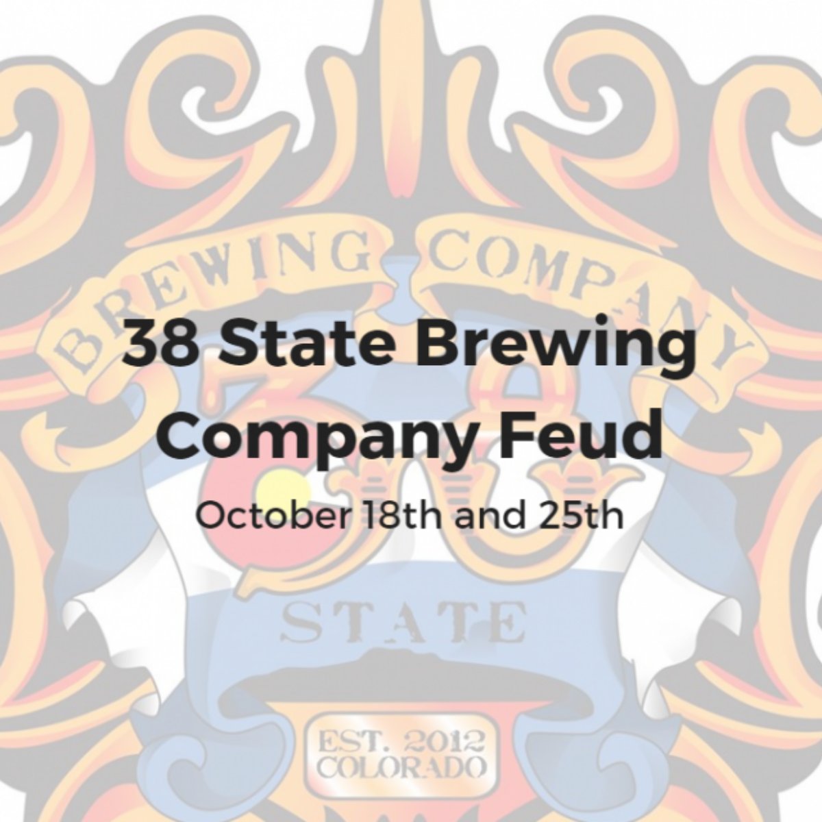 Join us the last 2 Thursdays in October for our version of Family Feud FREE while you enjoy your beers! Looking forward to seeing everyone!
