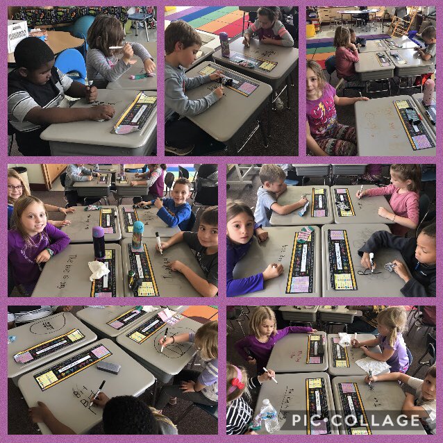 MrsBeumer's tweet image. Fun word work session this afternoon! ☺️🖊#YesWeWroteOnOurDesks #ForestRoadSchool