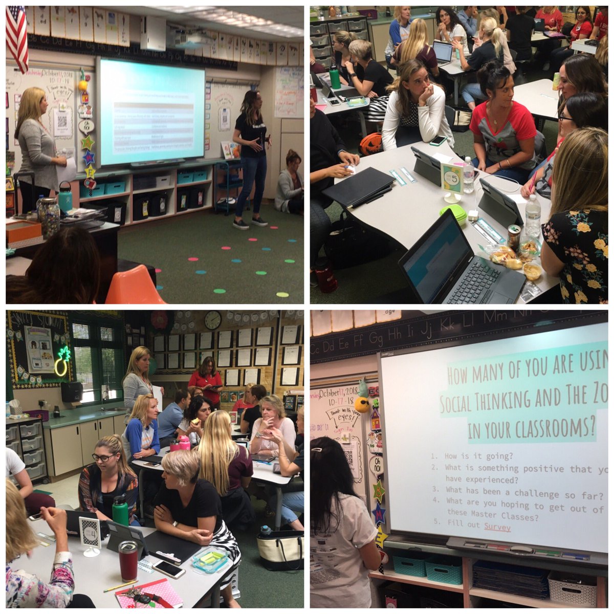 Thriving in SEL | Getting in the Zone w/vocabulary and thinkables/unthinkables ❤️ Ts sharing powerful classroom moments #TUSDthrives