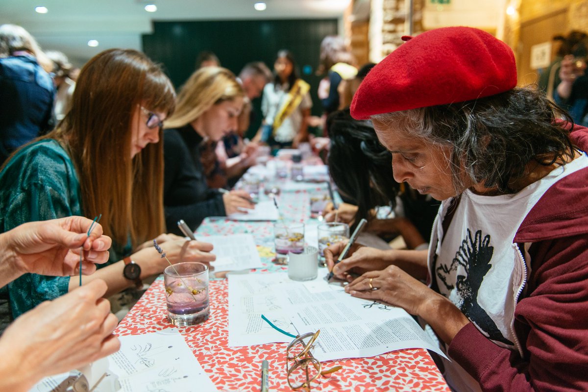 Craftivists's tweet photo. For those who couldn’t attend our Sold Out #craftivism #LLxCC event with @lushlifeen last night, the panel discussion was 🎥 recorded for Lush Player and the #gentleprotest workshop was captured including little interviews with makers 🤓 https://t.co/ADqOwdET2S