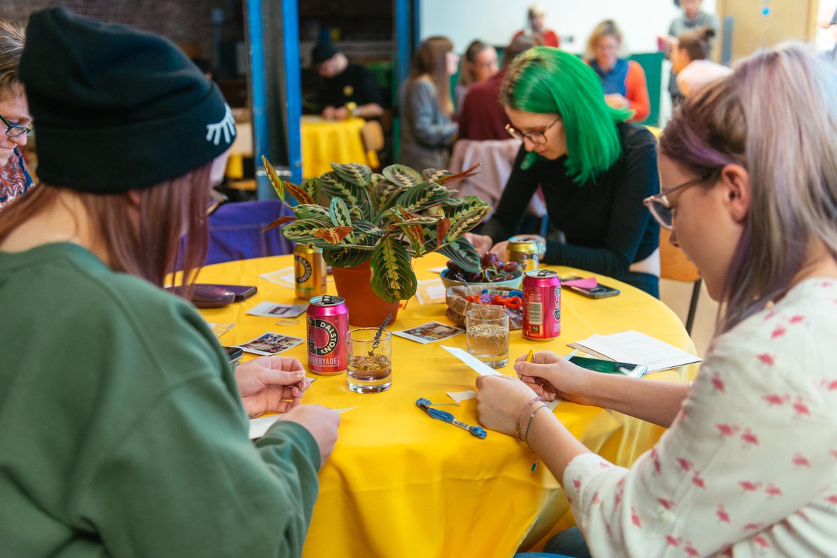 Craftivists's tweet photo. For those who couldn’t attend our Sold Out #craftivism #LLxCC event with @lushlifeen last night, the panel discussion was 🎥 recorded for Lush Player and the #gentleprotest workshop was captured including little interviews with makers 🤓 https://t.co/ADqOwdET2S