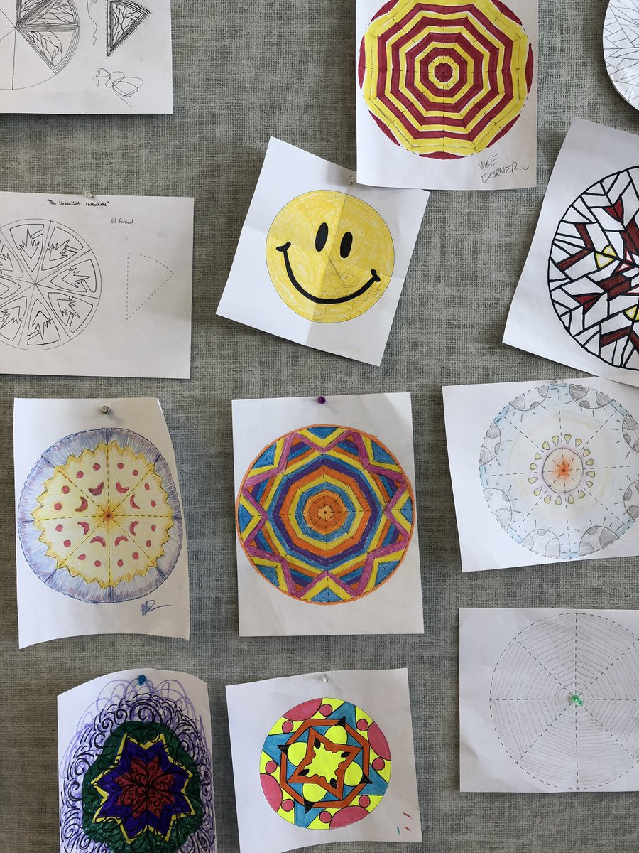 Friendtorship's tweet photo. WEEK 1 OF FRIENDTORSHIP 🌟 Making mandalas and memories🌈 https://t.co/63gpFVdXj3