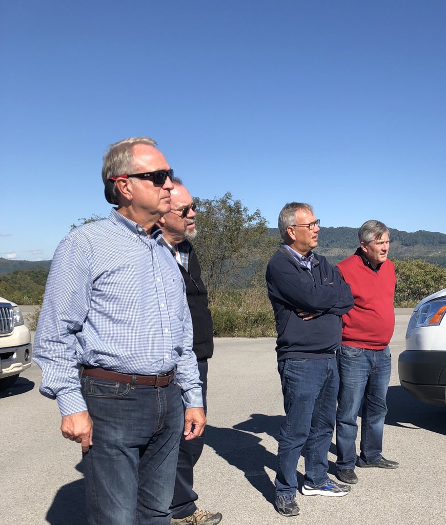 JudgeHenderson's tweet photo. @KACo ExecBd spending a few days in EasternKy, initiative of 2018 President @LouKyCourtClerk taking us on the road @NACoTweets @FriendsofCoalKY #CoalCountiesMatter https://t.co/FVzZEkVhOb