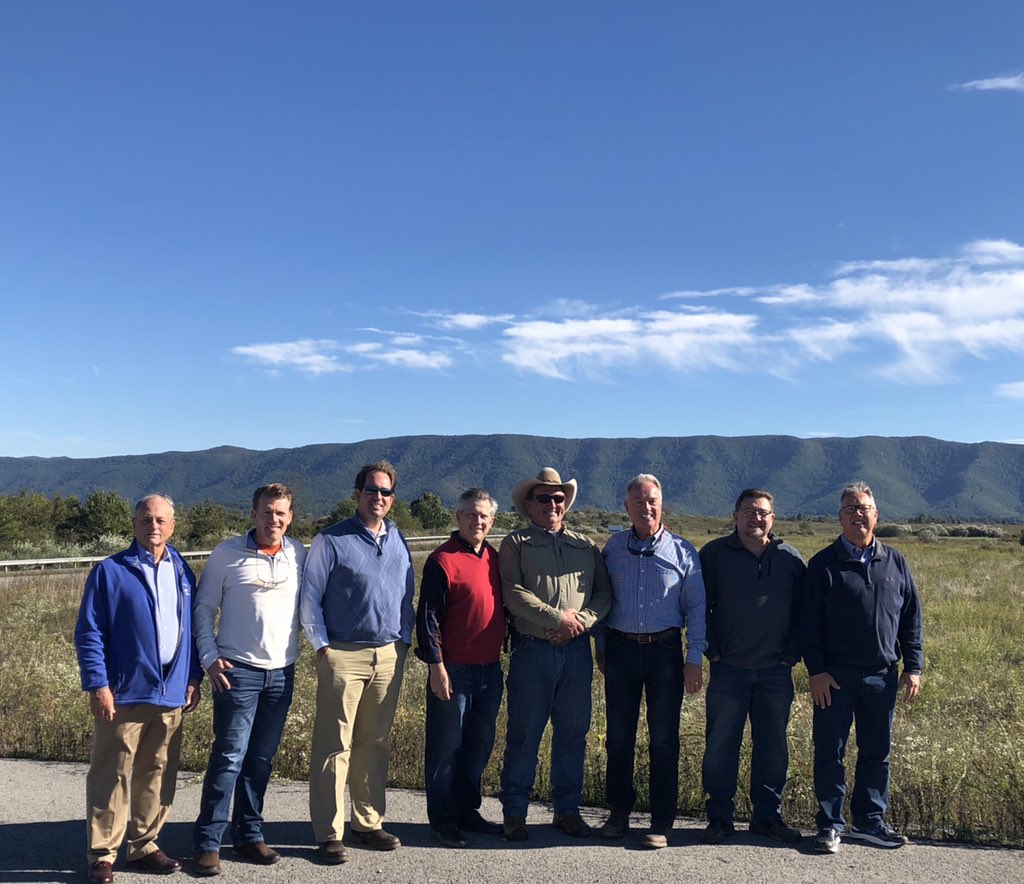 JudgeHenderson's tweet photo. @KACo ExecBd spending a few days in EasternKy, initiative of 2018 President @LouKyCourtClerk taking us on the road @NACoTweets @FriendsofCoalKY #CoalCountiesMatter https://t.co/FVzZEkVhOb