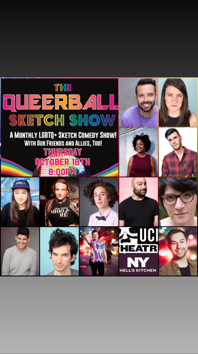 Queerball Comedy On Twitter Live Sketch Comedy