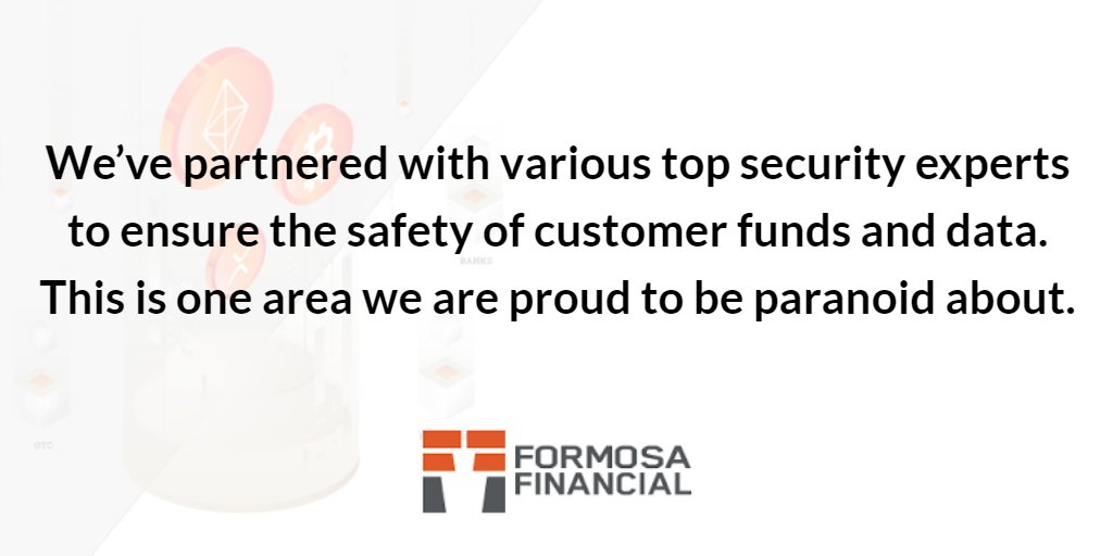 formosaofficial's tweet photo. We make security our priority. #Crypto #FormosaFinancial #FMF #blockchain #Fintech #asiacryptotoday https://t.co/dsnXio2ZyR https://t.co/ku9uV2dwFJ
