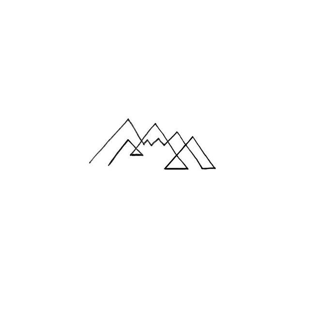 lachapardeuse's tweet photo. Day 16 #inktober2018: Angular! Definitely not my cup of tea so went for a simple geometric line art 🏔 https://t.co/qgkKlzzgNV https://t.co/qnjRoPhX2H