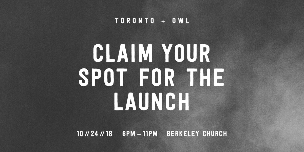 TorontoDefiant's tweet photo. It's happening. 350 spots. 350 tickets. We’ll be posting a link here on Oct 18 at 4 PM EST for you to claim your spot at our launch event on Oct 24. First come, first serve. Tickets valid until 7pm, with limited availability also at the door. Free admission. 🙌 #TOxOWL #OWL2019 https://t.co/yVYBcqkJym