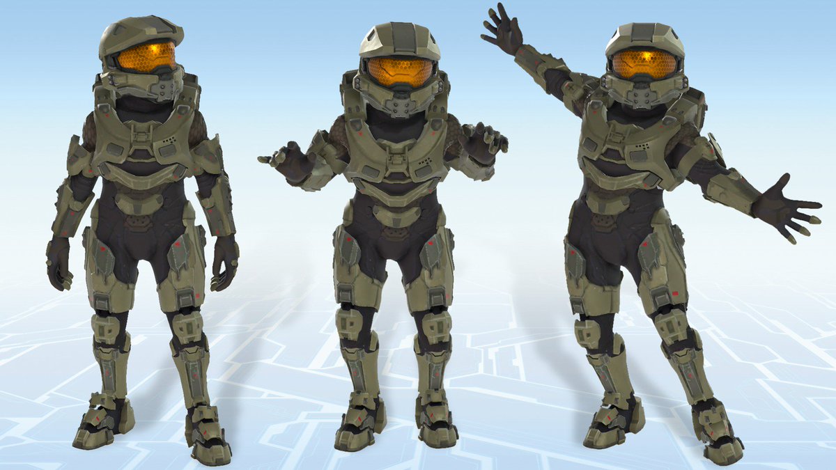 Halo (@Halo) on Twitter photo 2018-10-17 22:07:25 When you want to look like a galaxy-saving hero, accept no substitute. Finish the fight in this Master Chief @Xbox Avatar Costume – available now! aka.ms/MasterChiefAva… When you want to look like a galaxy-saving hero, accept no substitute. Finish the fight in this Master Chief @Xbox Avatar Costume – available now! aka.ms/MasterChiefAva…