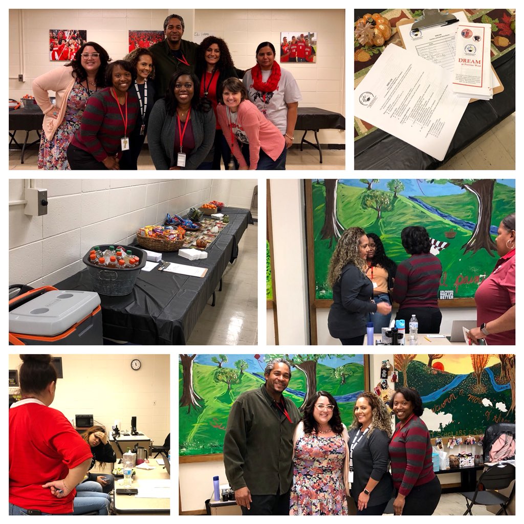 Last Friday at Proviso West we hosted an Open House for Teachers and staff!  #networking #helpourstudents
