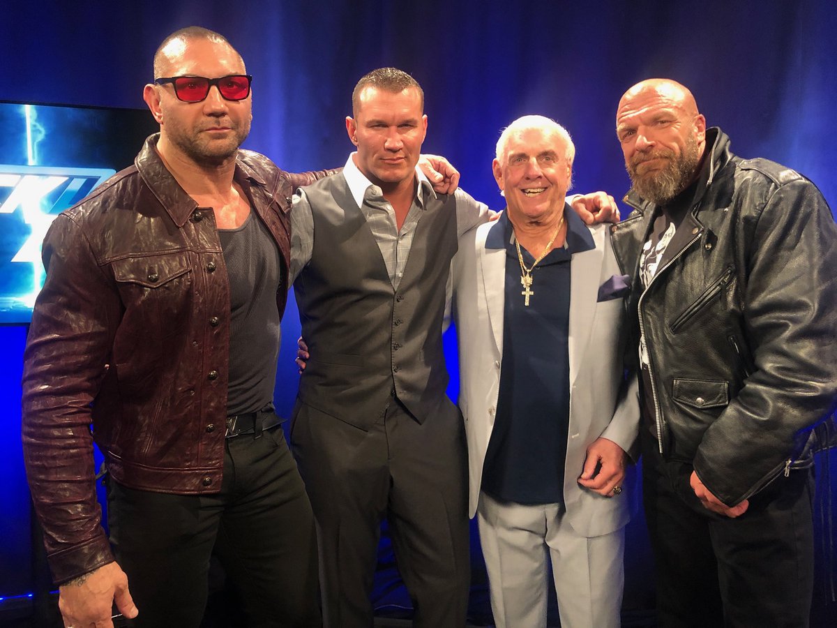 RicFlairNatrBoy's tweet image. The Squad Assembled! WOOOOO! #evolution