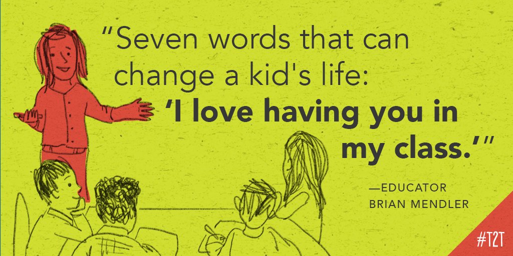 ❤️ How might you bring this #WednesdayWisdom into your classroom today? (via educator <a href="/BrianMendler/">Brian Mendler</a>)