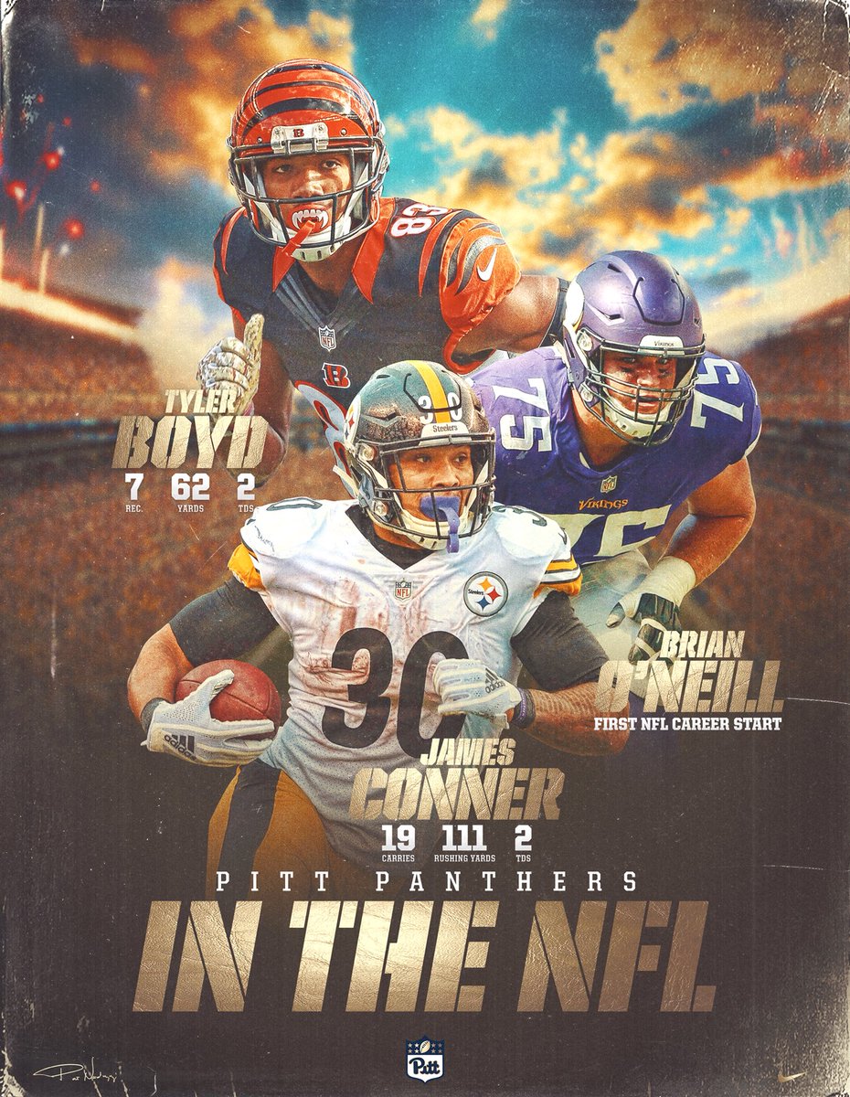 CoachDuzzPittFB's tweet image. Another week of former Panthers dominating on Sunday 💪🏼 #PanthersInThePros #H2P #TalkToEm