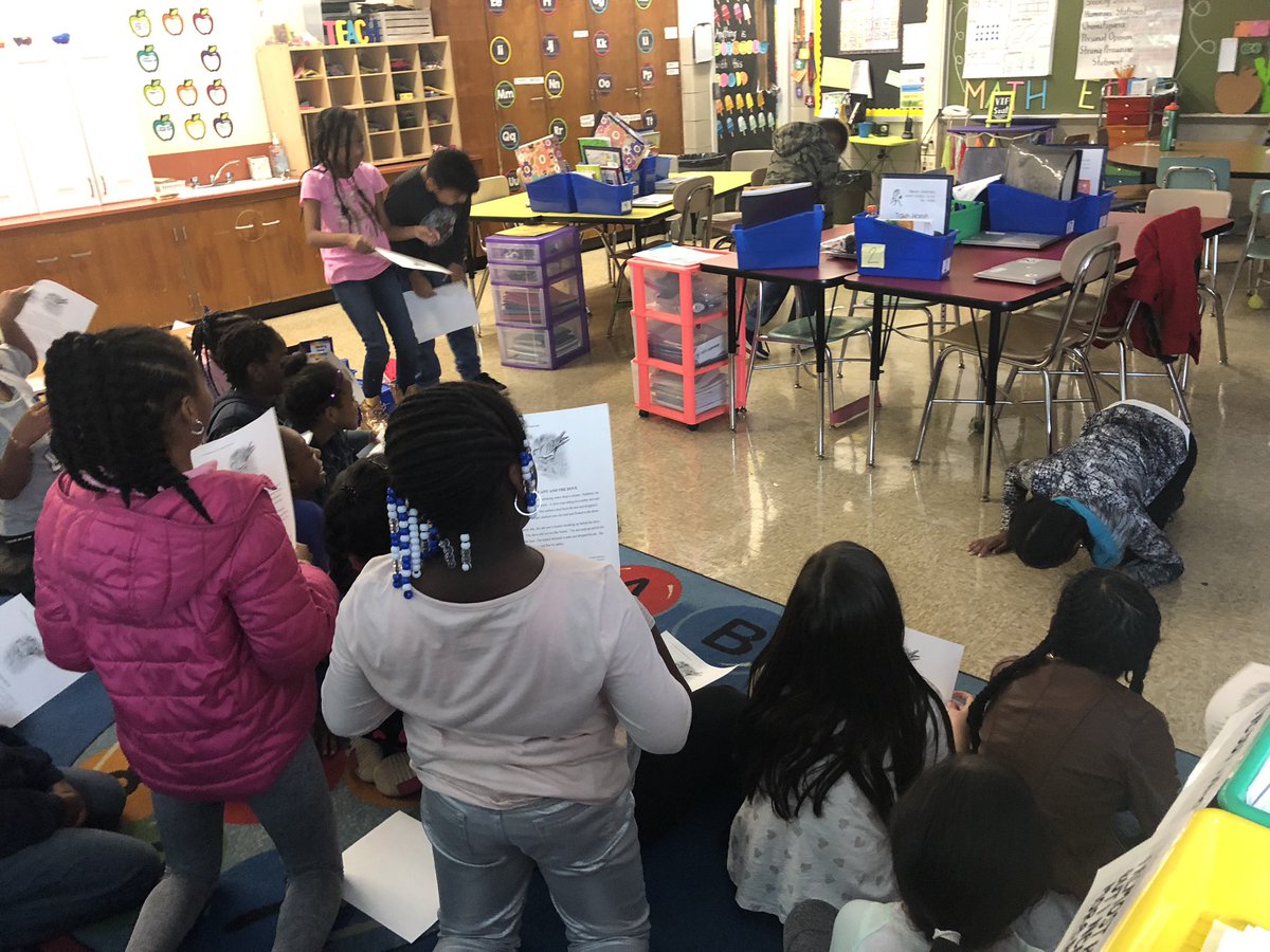 Kicking off our ELA Unit 2 by acting out fables at the Bickel’s Buddies Theater. Today featured “The Ant and the Dove” and determining the moral.