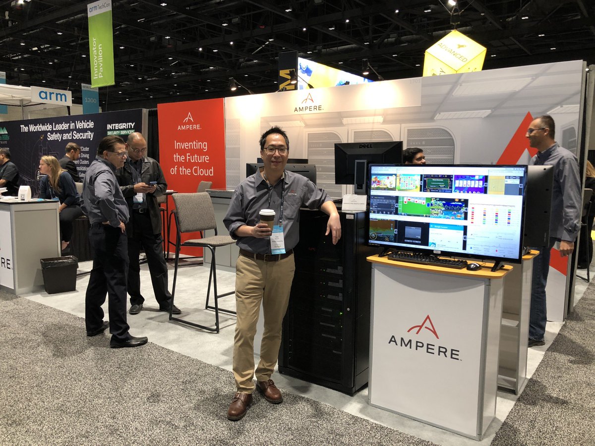 AmpereComputing's tweet image. We’re at #ArmTechCon! Come check us out at booth #1701.