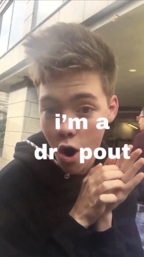 darrakershnerr's tweet photo. #teamdropout can she trend bc i hate school https://t.co/PSzpJLyjMq