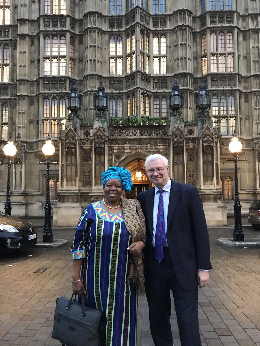 Delighted to meet the Co- Chair of @NursingNow2020 @_dinotshe Professor Sheila Tlou at the House of Lords. Planning the way forward. Great to see recent launches in Cook Islands of Nursing Now Pacifica covering 15 countries. Now in 58 countries. Real change is coming. #nursing