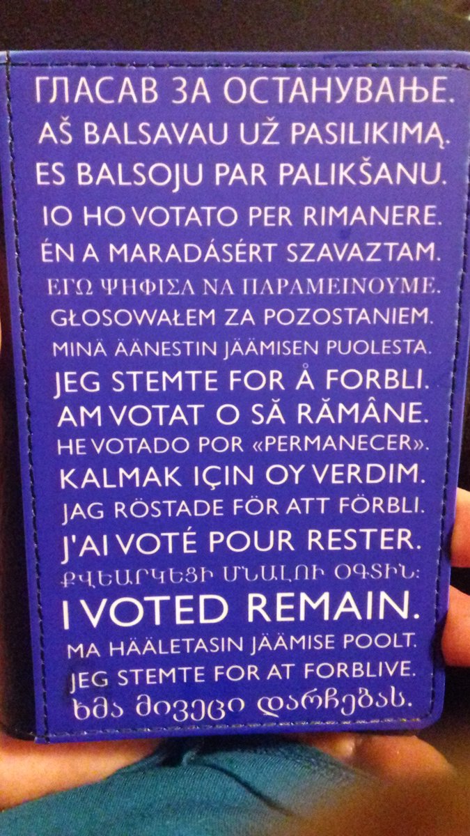 ZoeKay83's tweet photo. I'm so pleased it arrived! <3 #IHeartEU #RemainerTillIDie #RomoanerFightingForYou #ProudPatriot #FighterForUKRights #FightingTheTaxDodgingPoliticians #FightingTheTaxDodgingBusinessmen #ReformFromWithin <3 <3 <3 See you Saturday! <3 #PeoplesVote #PeoplesVoteMarch <3 <3 <3 https://t.co/hX2Qg9L2so