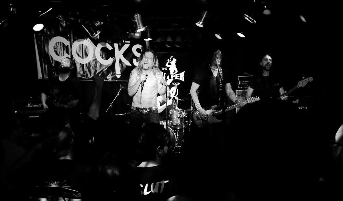 ... #PunkAsFuck
•
#lesstalkmorecock #thecocksband #cockheads #rockandroll #rocknroll #punk #punkrock #lapunk #indierock #punkbands #longhairedguys #giglife #guitarists @mikequasar