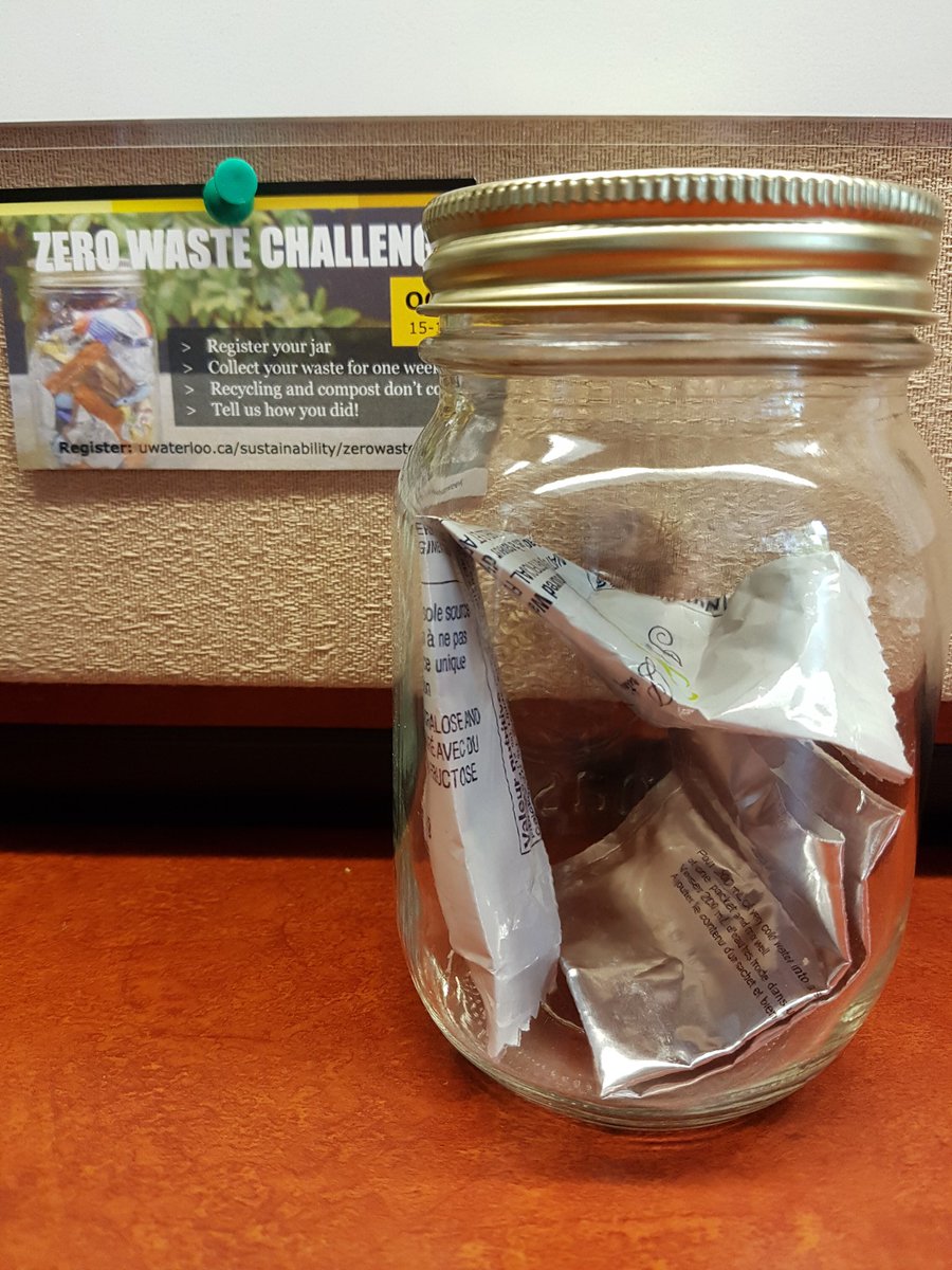 chlnkelly's tweet photo. Supporting #ZeroWasteUW after day 3 https://t.co/2QrVv4OAqq