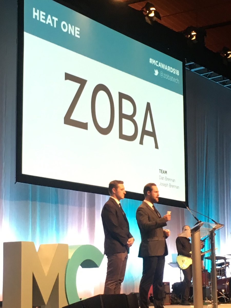 Great pitch by <a href="/zobatech/">Zoba</a> to predict and fix problems@facing cities #MCWeek18