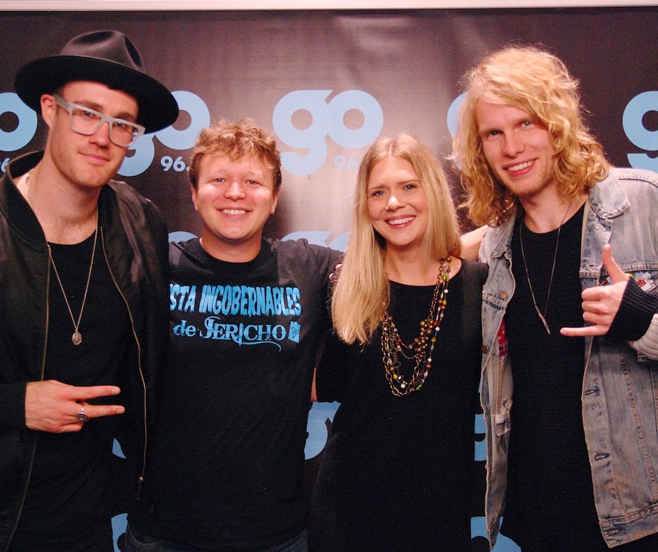 Chazraps's tweet photo. Construction at our @Go963MN studios makes me nostalgic for 2 weeks ago when @bobmosesmusic stopped in our Go Media #GoGarage !
Had a great time seeing them perform here with @Kizzzek, #bobmoses really gave one of the best performances we've had at the studio! https://t.co/bIbXNIK7cE