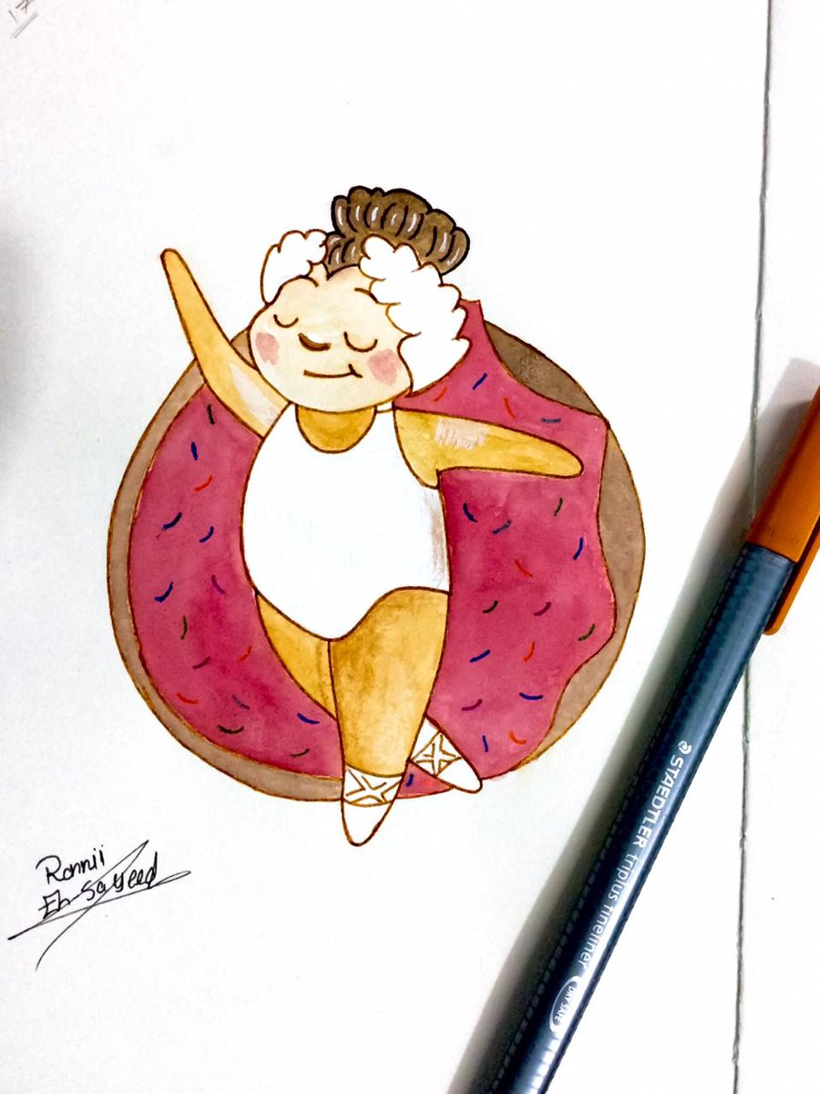 RonniiElsayed's tweet photo. #swollen 🍩
#Day17
#inktober
#iktober2018
#Inktober https://t.co/iOXNIPbF5v
