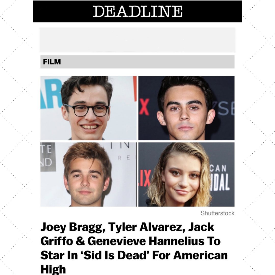 buchwaldtalent's tweet image. Three cheers for @tyleralvarez, who will star as Jim in the upcoming indie feature #SidIsDead! #buchwald #buchwaldtalent 
buff.ly/2RVjg1T