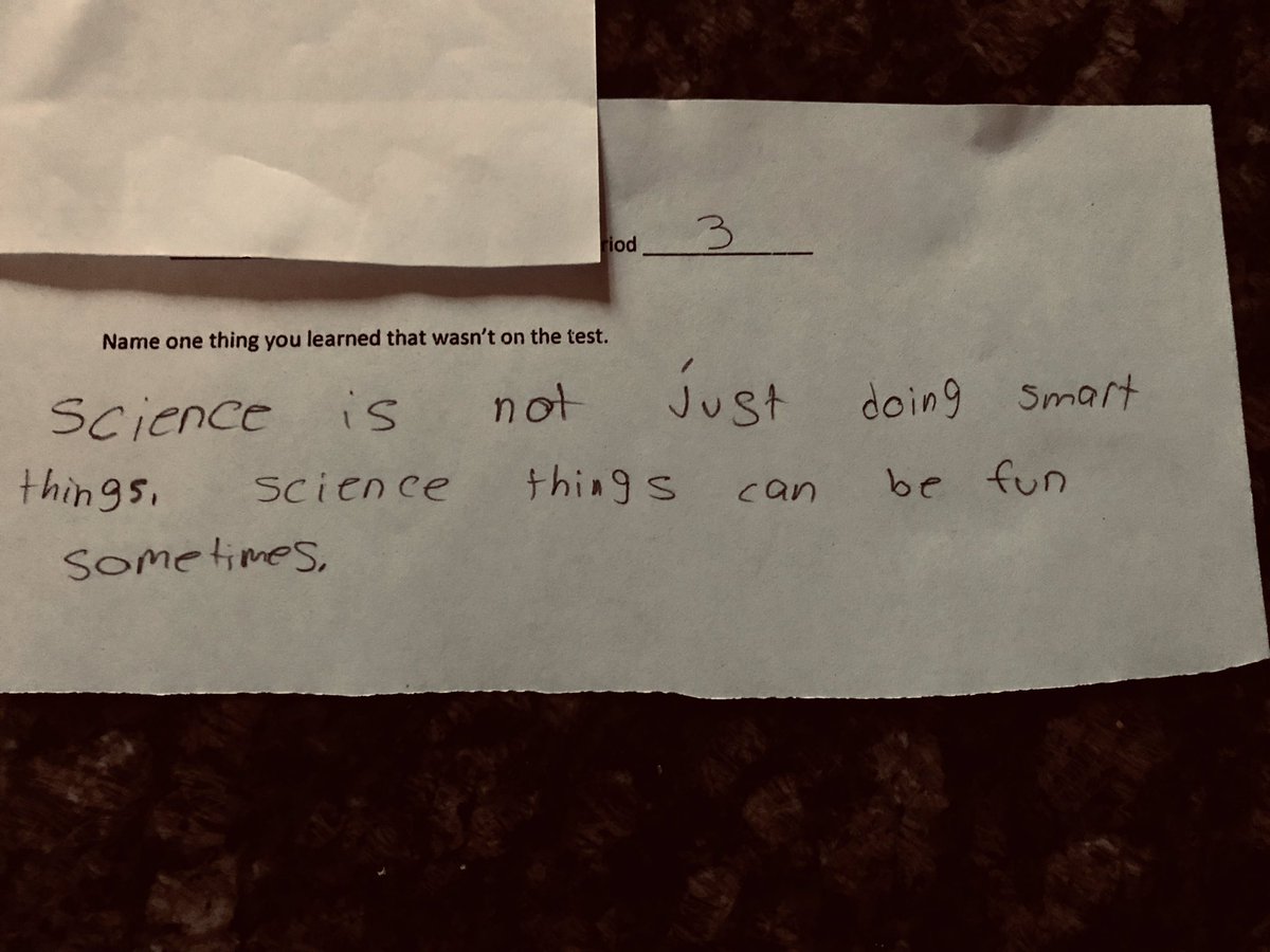 Suremrsgordon's tweet image. NGSS calls for Equity in Science Education! I call this response a step in the right direction! #studentclass @ActivateScience #ngss_tweeps #ngss @itbebrave #asd4all