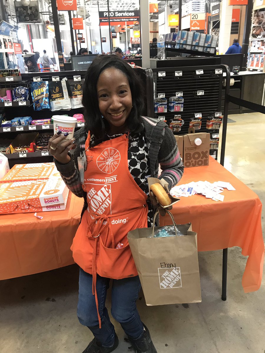 Young_Lioness08's tweet photo. Today is Dunkin Donuts Day at 1208! Appreciating D90, D96, D31 and D94 with some donuts, coffee, hot cocoa and juice! Thank you guys for all you do! #CamandFriends2018 #dunkinday #thankyou #morningcrew https://t.co/7dXUjOPPLz