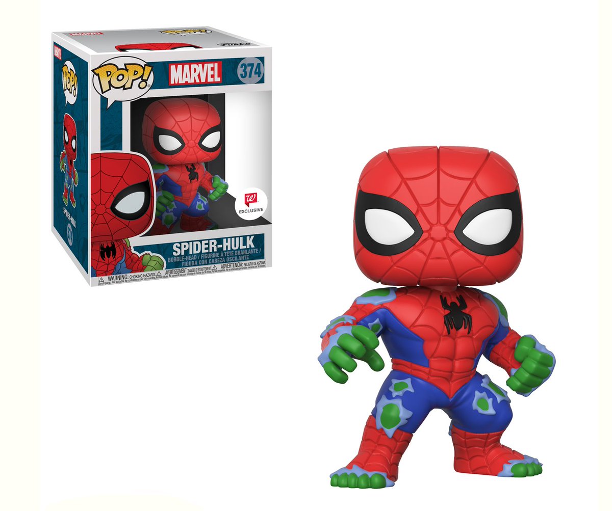 OriginalFunko's tweet image. RT &amp;amp; follow @OriginalFunko for a chance to WIN a @Walgreens exclusive Super Sized Spider-Hulk Pop!