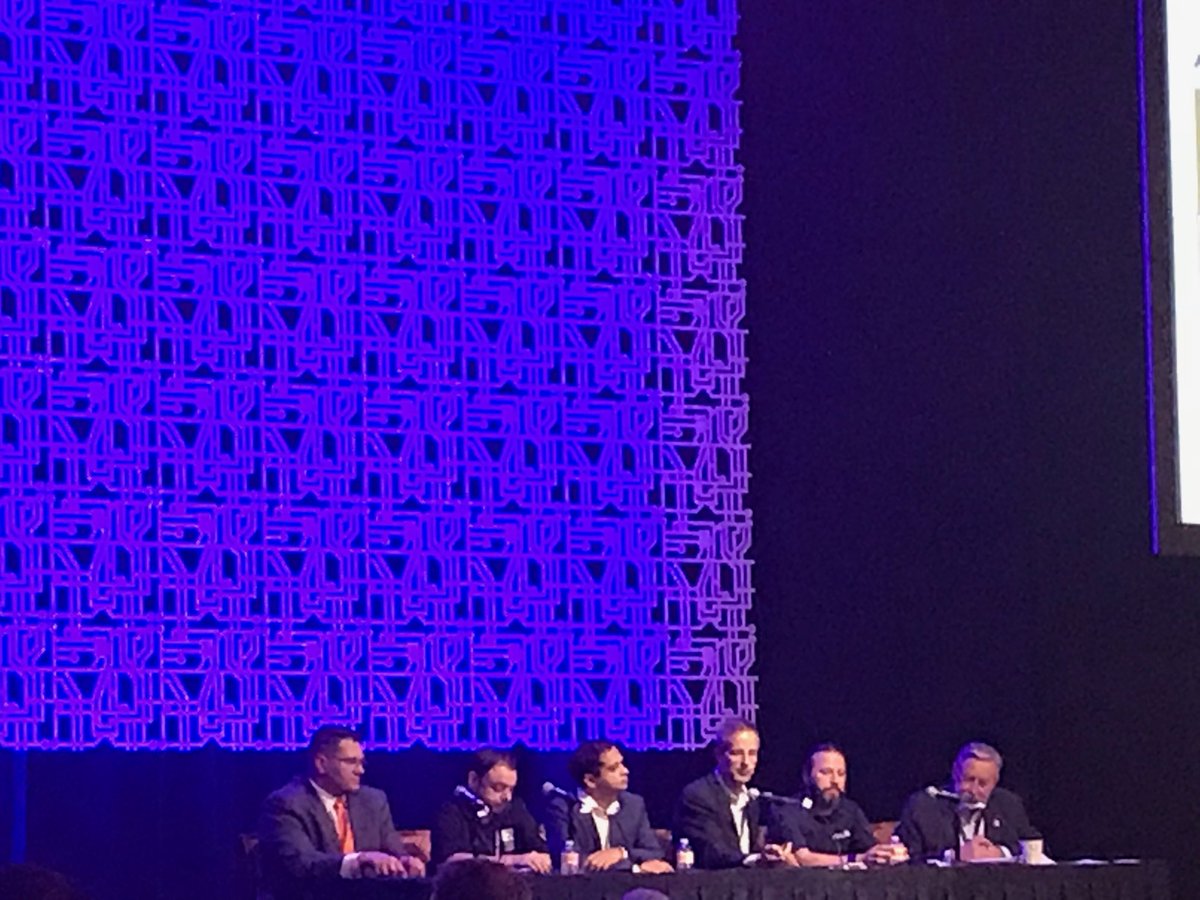 tnvolsfan29's tweet image. ⁦@electricfork⁩ ⁦@andybochman⁩ ⁦and awesome threat panel covering an extensive amount of utility threat information in a short amount of time at #GridSecCon.  Great job guys!