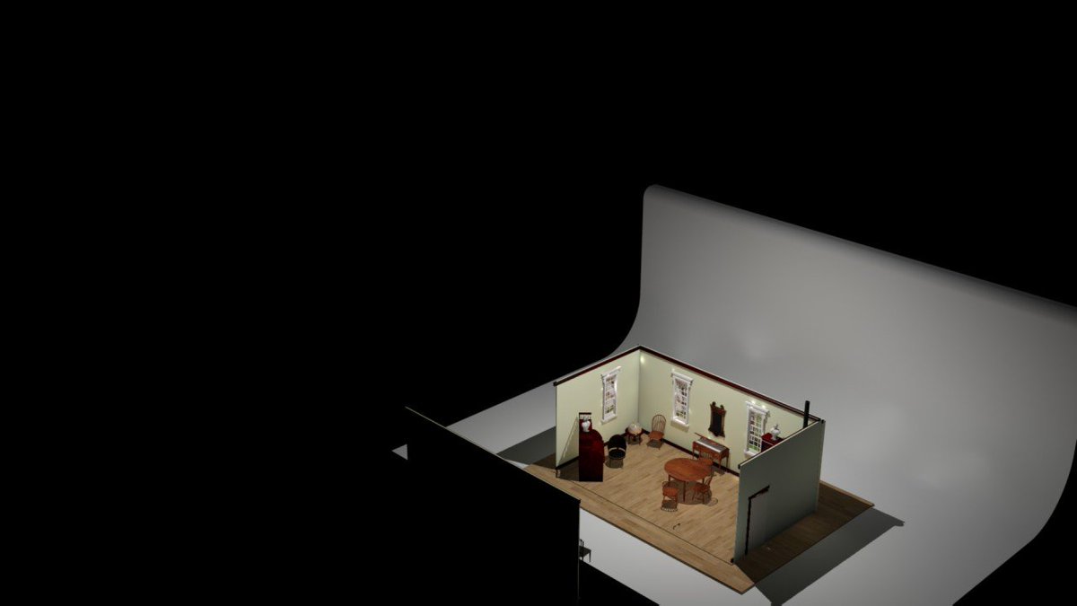 smuguildhall's tweet photo. Shout-out to Cohort 23 alum Baron Capers, who contributed a 3D rendering of the President's House (circa 1790's) towards the work of Postdoctoral Fellow, Lindsay Chervinsky. Referencing maps, floorplans and images, Capers' virtual walk-through — recently presented a... #ITPSCon18 https://t.co/uItdDKfUG0