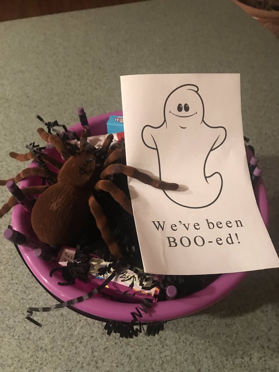 RobSnowhite's tweet photo. Random acts of kindness a so worth it. One for adult neighbors with no kids. One for new family on the block/ #nkotb #beenbooed #beenboozed #rakd https://t.co/iWkXTw6n5b