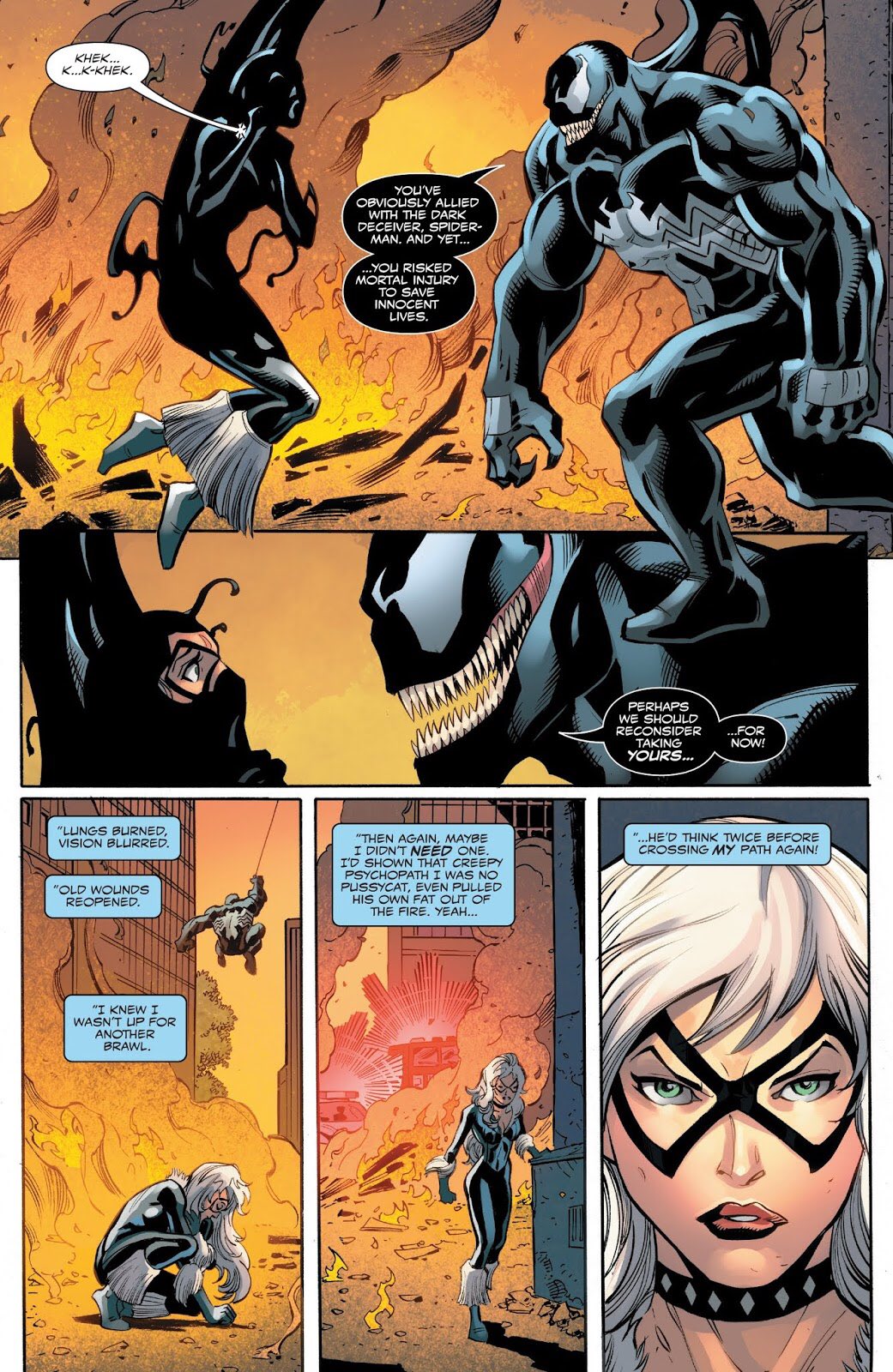 Bizarnage on X: Venom started Black Cat's latex fetish.  t.cotmAzF0Sap8  X