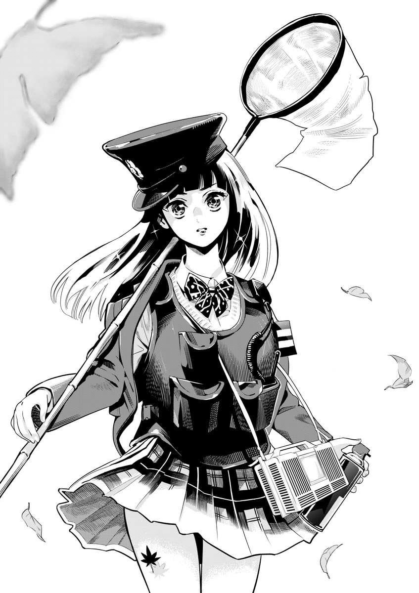 ジャンプsq Rise 18 Autumn に 害虫採集 という読み切 遠山花近のイラスト ジャンプsq Rise 18 Autumn に 害虫採集 という読み切 遠山花近のイラスト