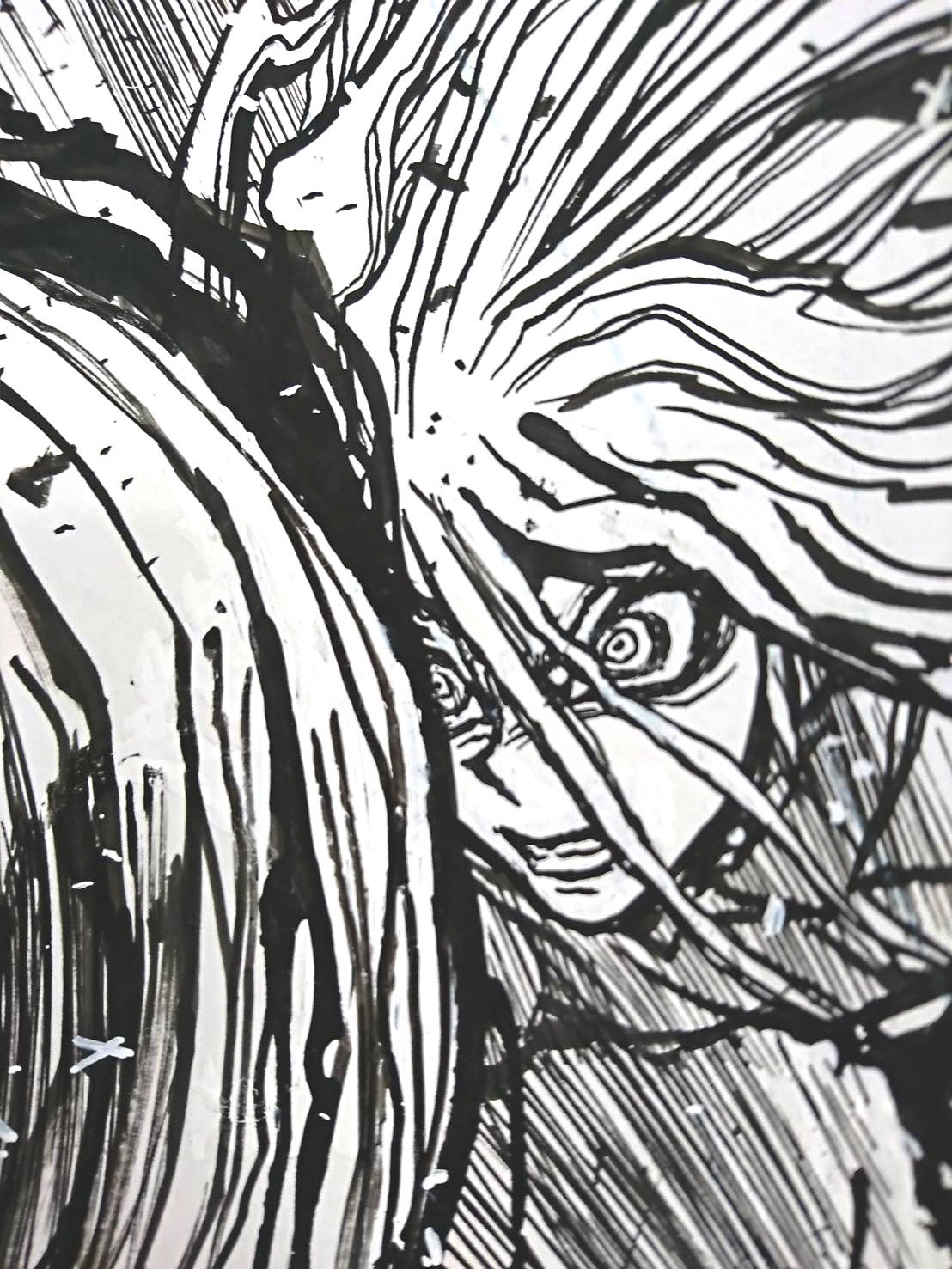 双亡亭壊すべし 藤田和日郎原画展 複製原稿 複製原画 B4サイズ Amazon.