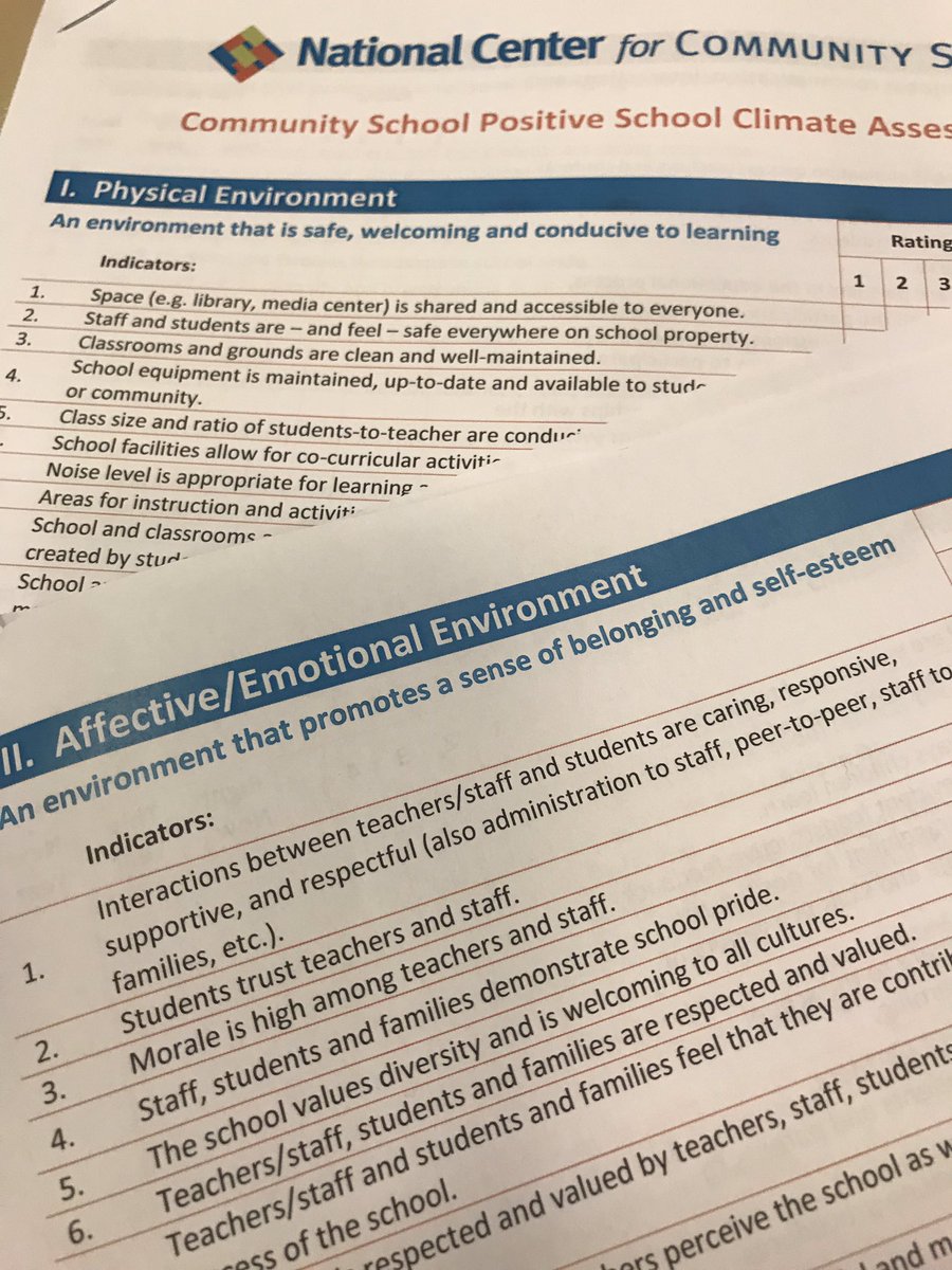 Gaylebeavil's tweet photo. Students are more likely to succeed when they feel connected to school. They feel that when they perceive the adults in the school care about them. How do You demonstrate that you care?  Analyzing our school climate @CSFundamentals2018  conference in NYC. https://t.co/hoITNkZA6I