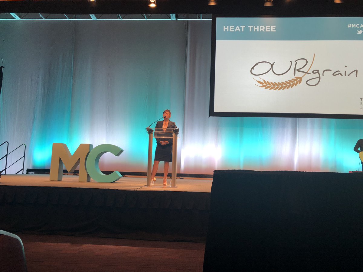 Promoting #Sustainability by drinking beer 🍻? Sign me up! The creativity and entrepreneurial spirit <a href="/MassChallenge/">MassChallenge</a> awards is flowing! <a href="/ourgrain/">OURgrain</a> #MCAwards18 #SocialImpact Also <a href="/blackgirlsnutri/">BlackGirlsNutrition</a> rules ❤️
