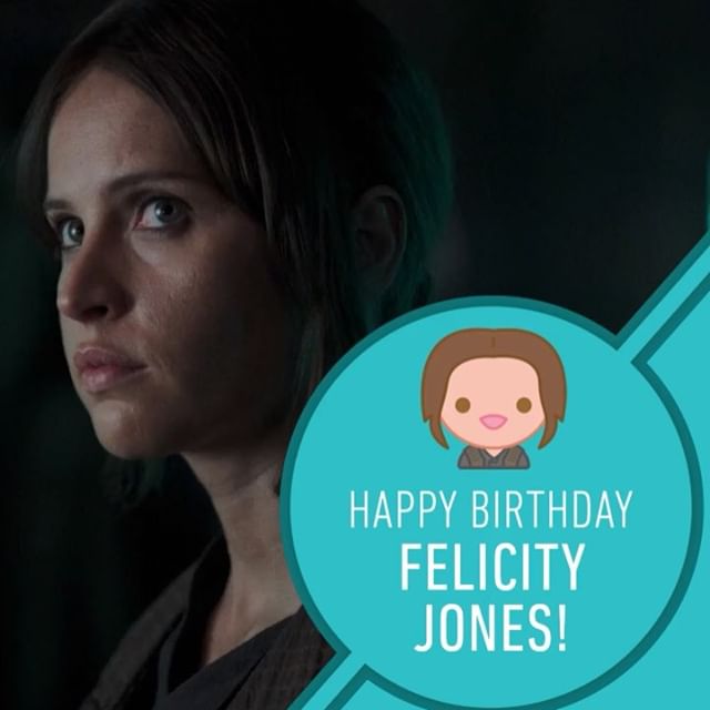 Join us in wishing Felicity Jones a very happy birthday!  