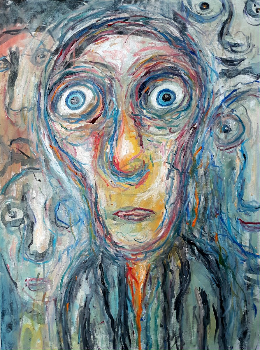 Marcelflisiuk's tweet photo. P.T.S.D #5 18x24 inch oil #Art #artem #arte #ealain #kuns #kunst #konst #ubuciko #atizay #gallery #galleries #museum #artist #oilpaintings #oilpainting #existentialcrisis #existialism #アート #ሥነጥበብ #אומנות #藝術 #미술 #ʻoihana #קונסט #ხელოვნება #فن #艺术 https://t.co/kHgONuswDp
