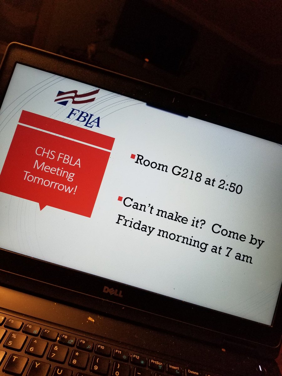 CHS FBLA (Official) tweet media