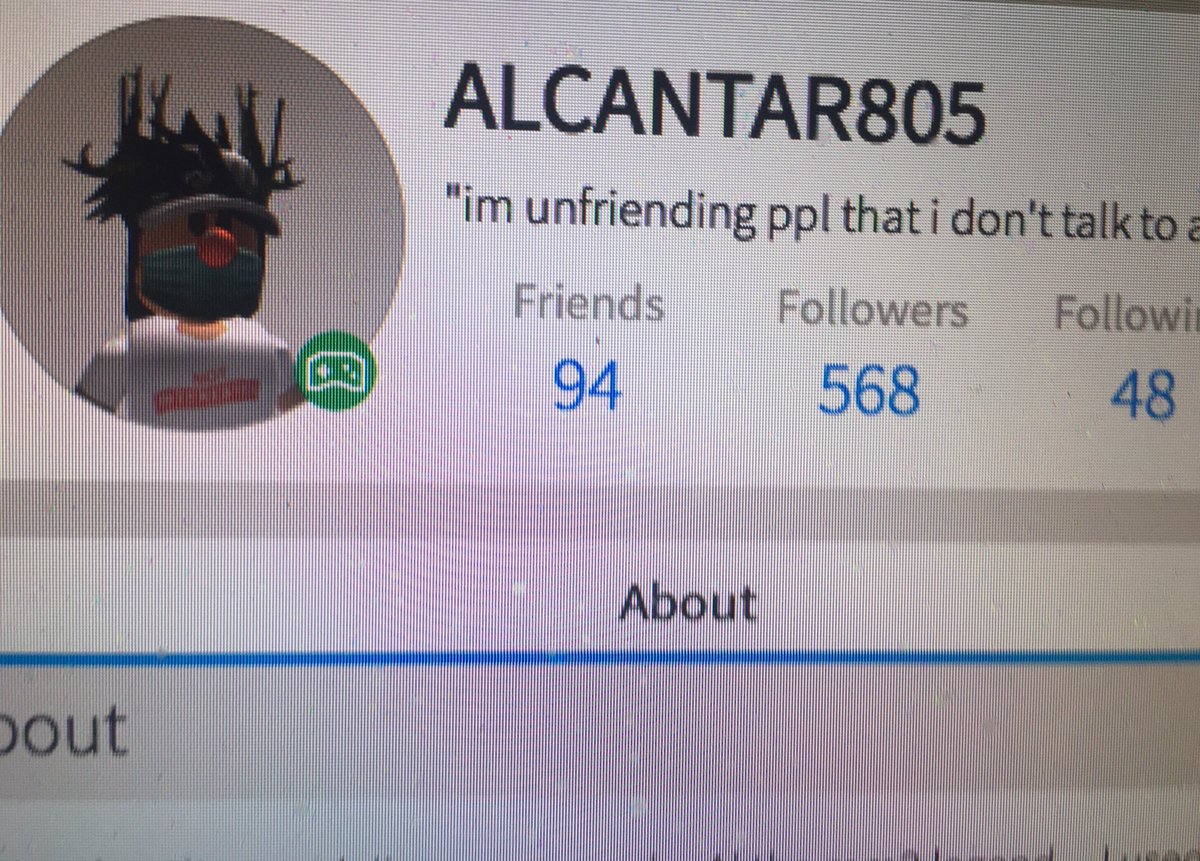 Roblox Police On Twitter Roblox Id Alcantar805 Exposed For