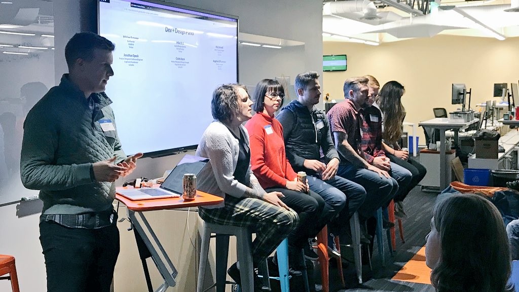 madison_codes's tweet image. “#javascript is eating the world” — so true @_alanbsmith
Excited for our @boulder_js panel on #design and #engineering!