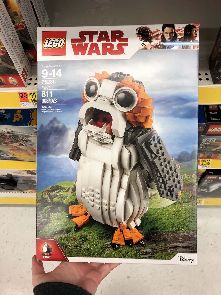 lego porg tesco