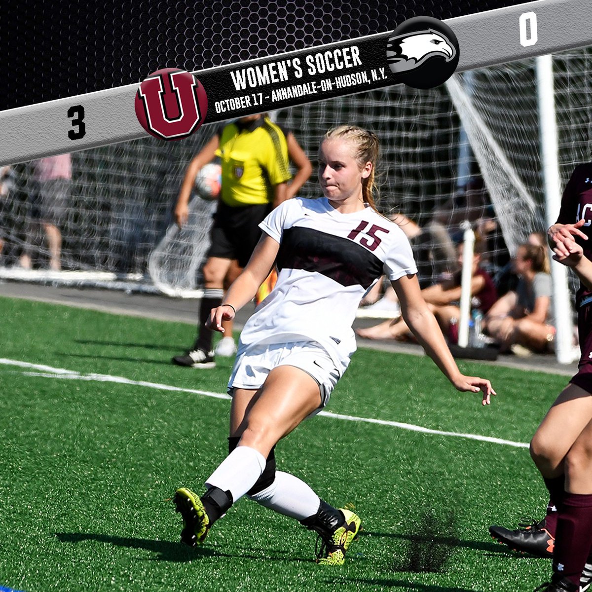 UnionAthletics's tweet photo. #UnionWSOC moved into fourth place in the @LLAthletics standings with a key 3-0 victory over Bard on Wednesday night! Giles, Dworkin and Ashmen with the Union goals.
Read more here: https://t.co/Yw1f407S8v
#GoU #d3soccer https://t.co/K3sqZubRlW