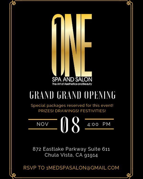 OneSalonSD's tweet photo. @1medspasalon #salon #spa #hair #hairdresser #stylist #esthetician #esthetics #sandiego #california #eastlake #chulavista https://t.co/Elvs9HNam8