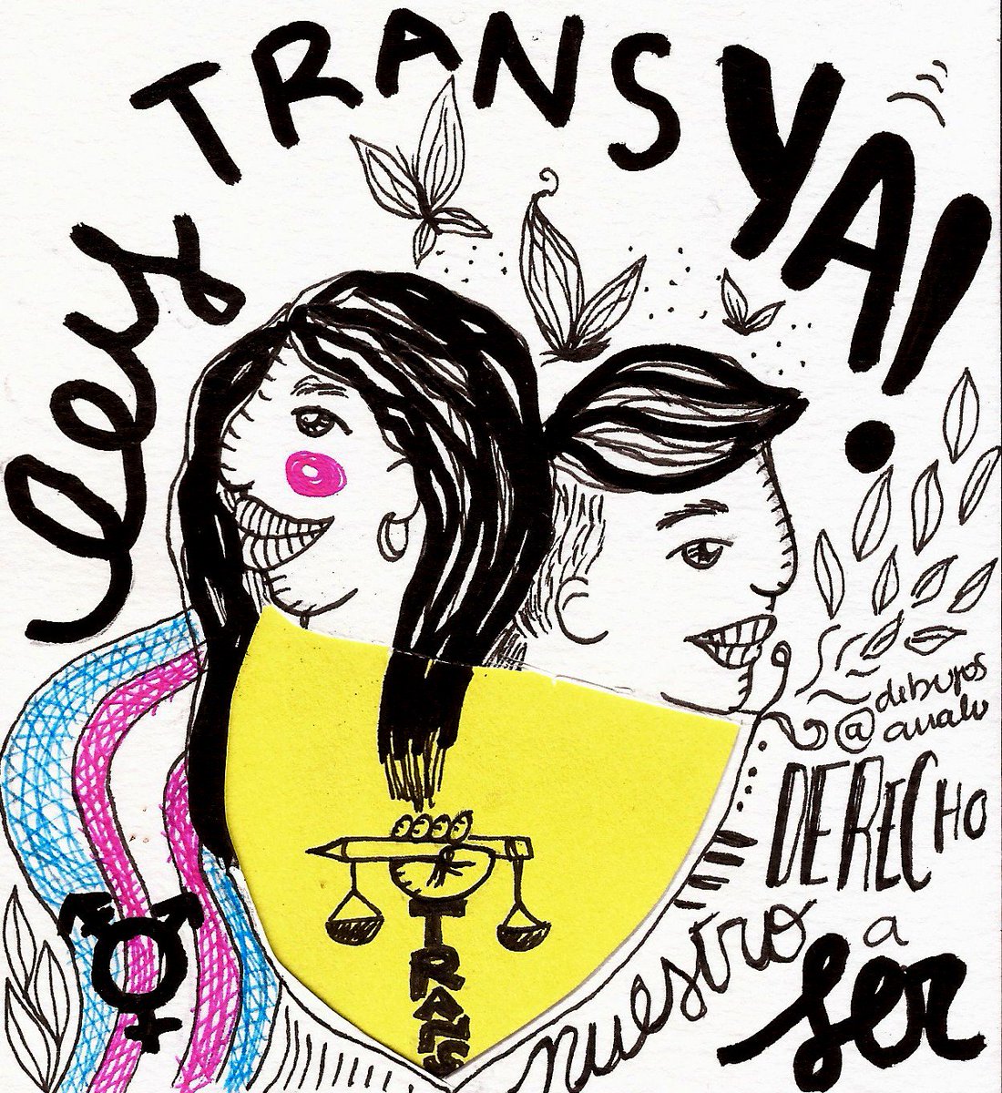 Uruguay exige el derecho a ser como necesidad urgente 💛#LeyTransYa #LeyTrans