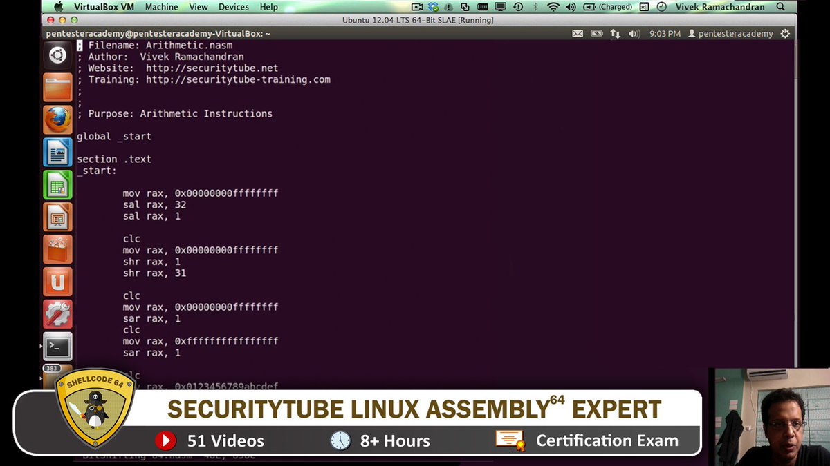 SecurityTube's tweet photo. #SLAE64 certification https://t.co/Q9cTUOK4q7 Get comprehensive coverage on encoders and crypters from the very basics, check out the testimonials! https://t.co/I1LmvPsLyc